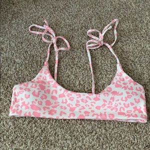 Cheetah Bikini Top